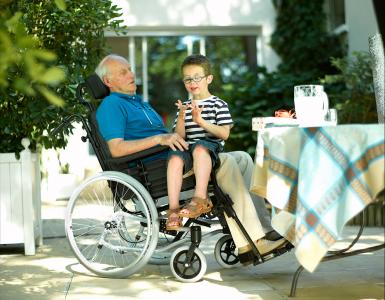 Manual wheelchair Rea Clematis