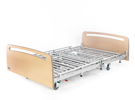 NordBed Optimo Wide (120) i fargen bøk invacare, nordbed, seng, regulerbar seng, komfort, brukere