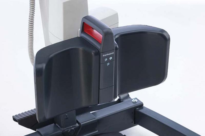 Vinkel- og høyderegulerbar knepute