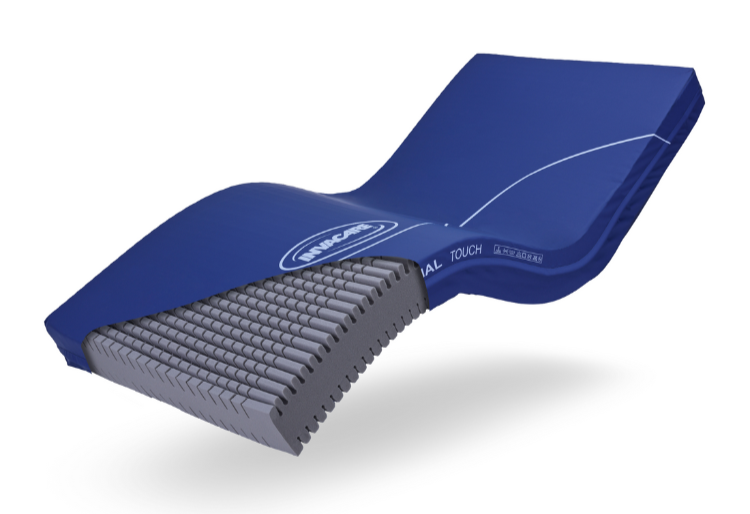 Invacare Essential Touch vendbar trykkavlastende madrass