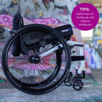 Dette bør du tenke på ved valg av sittepute 