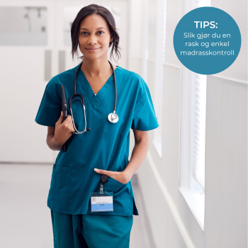 Slik kontrollerer du madrassen på 1-2-3