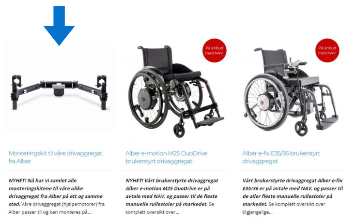 Finn ditt monteringskit her