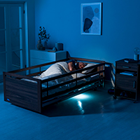 Invacare, NordBed, seng, hjelpemidler, pleieseng, regulerbar seng