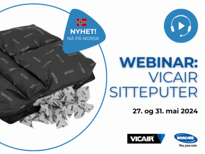 Bli med på Vicair-webinar i mai - Nå endelig på norsk! 