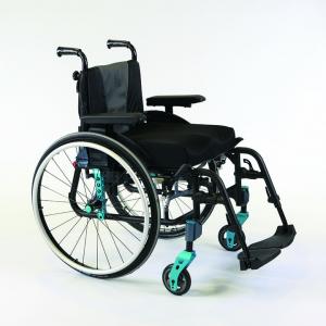 Manual wheelchair Invacare MyOn HC rigid black ramme
