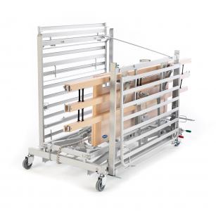 The Invacare NordBed Optimo Wide medical bed